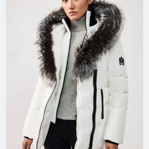 Mackage adali white size xs brand new gorgeous jacket